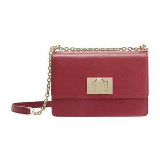 Furla Dames, Tassen, Rood, Maat: ONE Size Leer
