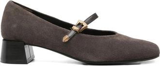 Roberto Festa Milano Varina Suede Pumps - Dames - Pumps - Bruin - 41 EU - Su&egrave;de - Schoenen