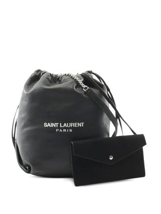 Saint Laurent Borsa a secchiello Teddy 2010-2020 - Nero