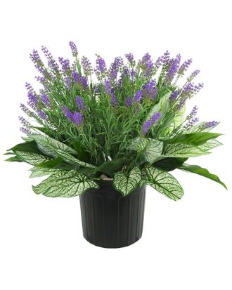 Creative Displays Inc. Handmade Faux Outdoor Lavender Drop In