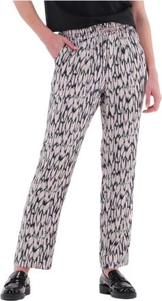 Scotch & Soda Nina Tapered Jogger Broek - Dames - Straight fit broeken - Veelkleurig - XS - Broeken