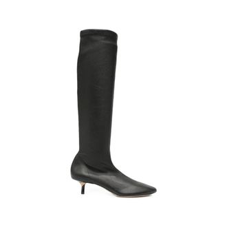 Jacquemus Collant Laarzen - Dames - Schoenen - Zwart - Maat: 37 EU Leer
