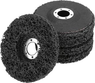 Trade Shop Trade Shop - 5pz Disco Abrasivo Per Asportazione Vernice Ruggine Saldatura 110mm Nylon A.05101