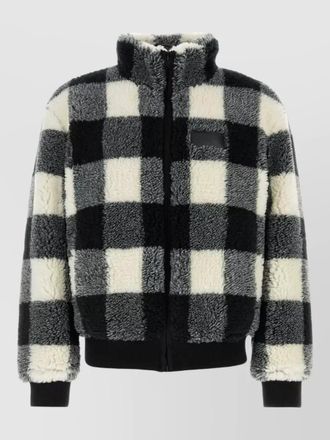 Givenchy checked oversized padded jacket