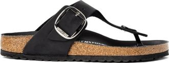 Birkenstock Gizeh Big Buckle - female - Birkenstock - Flip Flops - Black - 7 1/2 UK - Shoes