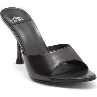 Jeffrey Campbell Agent Slide Sandal in Black at Nordstrom, Size 8.5