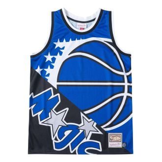 Mitchell & Ness x NBA Big Face Fashion Tank 5.0 Orlando Magic TMTK4350-OMAYYPPPBLUE