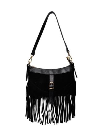 Anna Luchini Zwart Rundleer Tas