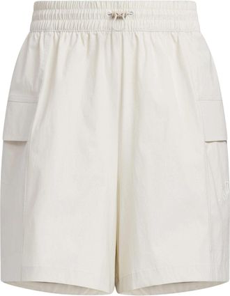 adidas (WMNS) adidas Verbiage Woven Shorts Asia Sizing White JN7776