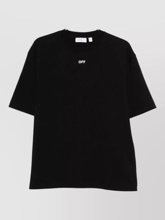 Off-white skate stamp short sleeve crew neck t-shirt