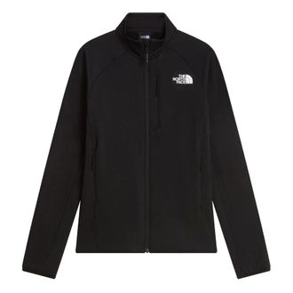 The North Face Polartec Powerstretch Meteora Full Zip - Dames - Sport - Zwart - Maat: XS Fleece