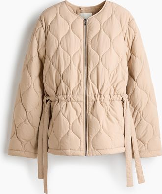 H&M THERMOLITE Steppjacke - Beige