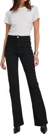 SPRWMN Micro Flare Denim Jean In Black