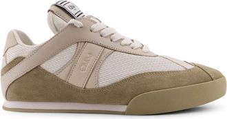 Chlo&eacute; Kick Sneaker - Dames - Sneakers - Beige - 36 EU - Leer - Schoenen