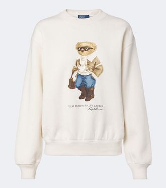 Polo Ralph Lauren Felpa Polo Bear in misto cotone
