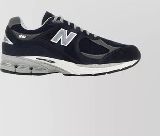 New Balance suede and mesh panelled sneakers