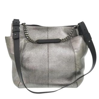 Jimmy Choo London Borsa a spalla in pelle Pre-owned - - Pre-owned - Donna - Grigio - ONE SIZE