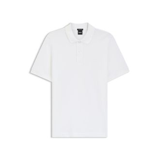 BOSS Pallas polo shirt in cotton piqu&eacute; with embroidered logo