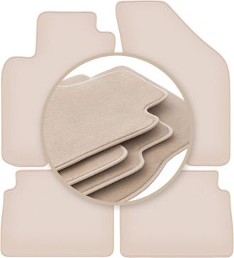 OEM Alfombrillas Beige Premium Para Chevrolet Lacetti Hatchback, Sed&aacute;n 2003-2012