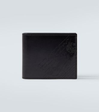 Berluti Makore Scritto leather bifold wallet