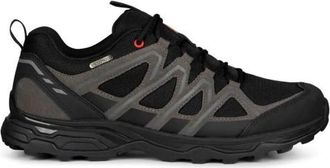 Trespass Mens Carraig Suede Walking Shoes (Black/Grey) - Size UK 8