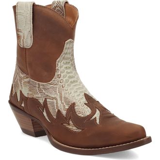 Dingo Cobra Kiss Western Boot in Brown at Nordstrom, Size 8.5