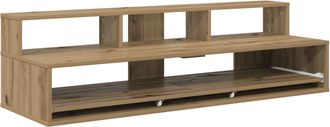 vidaXL Escritorio De Estudio Roble Artisan 110 X 42,5 X 36 Cm Vidaxl