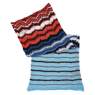 Missoni Scarves, female, Multicolor, Size: ONE SIZE Zig Zag and Lurex Scarf