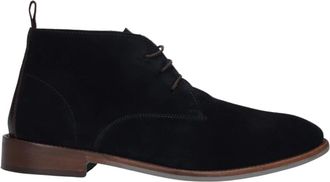 Stefano Lauran Lace-up Laarzen - Heren - Schoenen - Blauw - Maat: 40 EU Leer