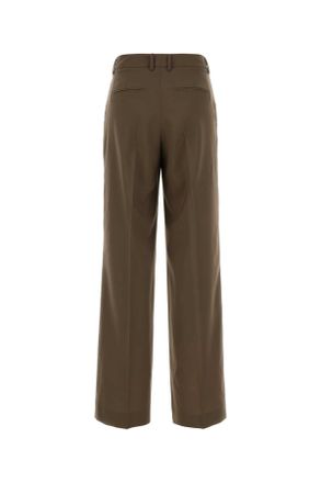 Pantaloni Torino Womens Mud Wool Lola Pant Nocciola Exterior: Virgin Pantaloni
