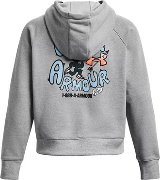 Under Armour (WMNS) Under Armour Heavyweight Terry Rose Hoodie Grey 1379834-011