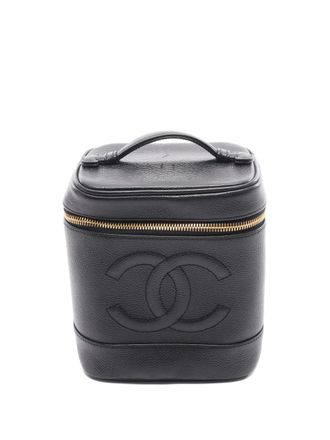 Chanel 2000-2002 CC-logo vanity bag - Black