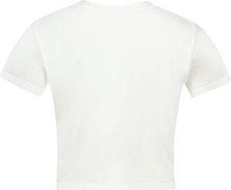 Maison Margiela Womens T-Shirt - Mm6 Maison Margiela Cotton White Concept-Store Ready-To-Wear