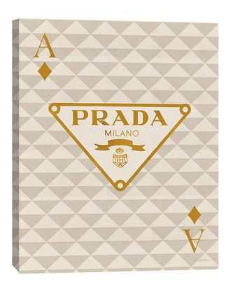 Fairchild Paris Prada Couture Playing Card Ace Of Diamond Wall Art
