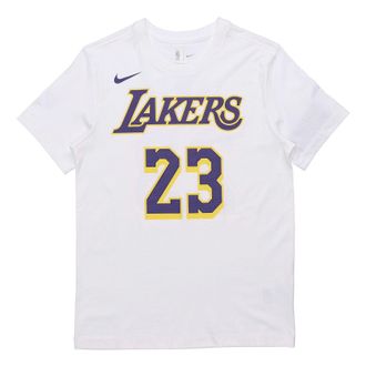 Nike Mens NBA Los Angeles Lakers James NO.23 Basketball Sports White CV8529-100