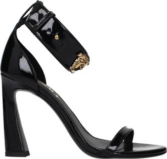 Versace Leather Stiletto Heel Womens Sandals