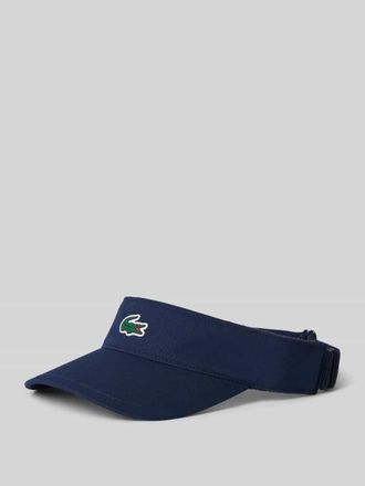 Lacoste Sport Visor Cap mit Logo-Applikation in Dunkelblau, Gr&ouml;&szlig;e 1