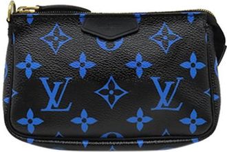 Louis Vuitton Pre-owned Mini Pochette Accessoires - Dames - Vintage Schoudertas - Zwart - ONE Size - Vintage