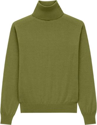 Saint Laurent Rollkragenpullover aus Kaschmir, Wolle und Seide von Saint Laurent