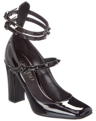 Valentino Rockstud Patent Pump
