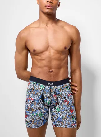 Saxx Mens 6 game day boxer brief VIBE XTRA