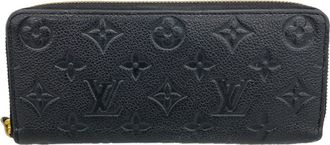 Louis Vuitton Noir Long Wallet (Bi-Fold) (Pre-Owned)