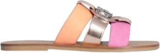Liu Jo Saba 08 Slipper - Dames - Sandalen - Roze - 36 EU - Leer - Schoenen