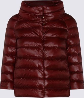 Herno Red Sofi Down Jacket