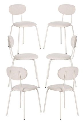 Regalos Miguel Packs Sillas Comedor - Pack 6 Sillas Tati - Beige