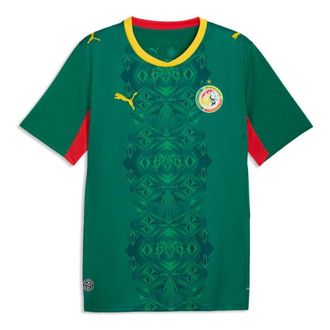 Puma Senegal 2026 Away Jersey Wild Green PUMA Red 783171-02