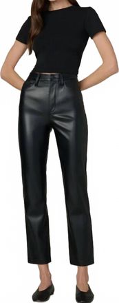Joe's Lyra Slim Vegan Pant In Black