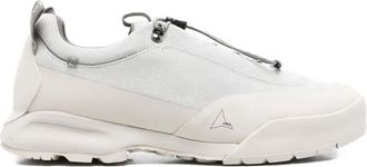 Roa x And Wander Sneakers con stampa logo - Bianco