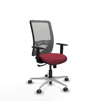 Piqueras y Crespo Piqueras Y Crespo Zulema Silla De Oficina Granate Confortable
