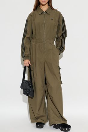 adidas Jumpsuit With Logo, Womens, Green